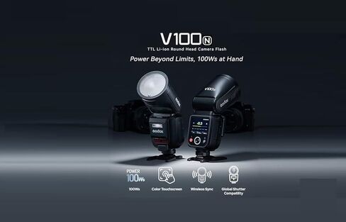 Godox V860III-S Camera Flash Light Wireless TTL Speedlite Modeling Light Transmitter/Receiver Manual/Auto Flash GN60 1/8000s HSS Built-in 2.4G Wireless X System Replacement for Sony Cameras in Saudi Arabia