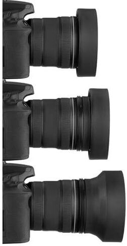 LHR2-T67 3-in-1 Rubber Lens Hood (67mm) in Kuwait