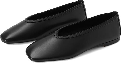 MICIFA Ballet Flats for Women Slip on Round Toe Ballerina Flats Comfortable Mary Jane Shoes Casual Daily Wear Working Shoes in Kuwait
