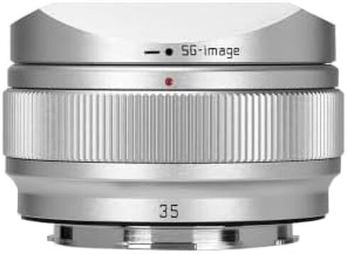 AF35mm F2.2 E Mount and Metal Square Lens Hood Bundle Silver in Kuwait