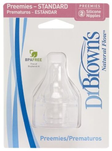 Dr. Browns Natural Flow Preemie Standard Nipple pack of 4 in Kuwait