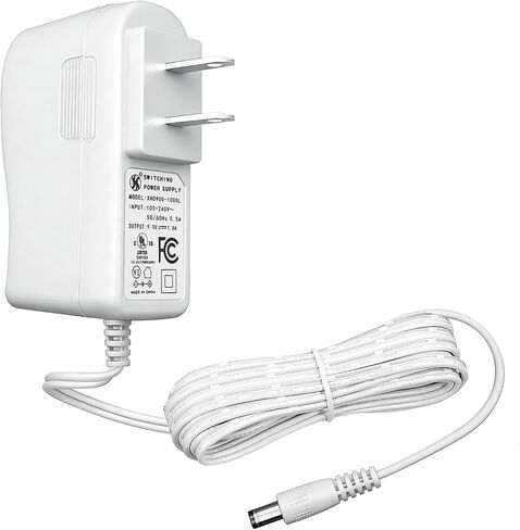 UL 9V 1A Horizontal 10FT/3M Power Supply Adapter for Tapo, 20AWG Replacement 9W 1000mA 0.6A 600mA AC/DC Cord for C200, C210, C100, C310, C320WS, and More Devices in Kuwait