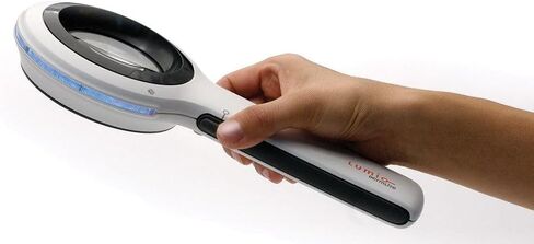 Derm Lite Lumio Dermatoscope 3Gen Dermascope, Skin Scope with 40 LEDs, Cross-Polarization, 2X Magnification, 75mm Lens in Kuwait
