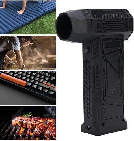 Jet Blower, 130000RPM High Speed Brushless Motor Digital Display, with Light, for Cleaning Car Computer Keyboard Camera in Kuwait