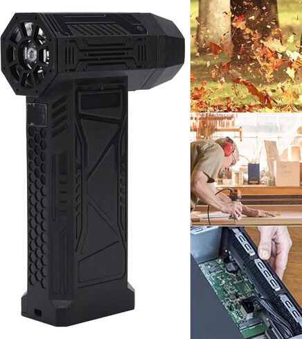 Jet Blower, 130000RPM High Speed Brushless Motor Digital Display, with Light, for Cleaning Car Computer Keyboard Camera in Kuwait
