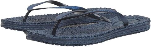 Ilse Jacobsen HORNBAEK Women's Cheerful 01 Flip-Flop. (Indigo, 8) in Kuwait