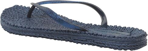 Ilse Jacobsen HORNBAEK Women's Cheerful 01 Flip-Flop. (Indigo, 8) in Kuwait