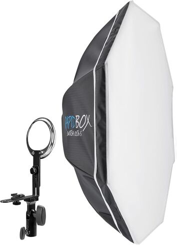 Westcott Rapid Box Switch Octa-S with Round Head Speedlite Insert - Portable Photography Studio and On Location Octabox Softbox Bundle | Round Head Speedlite Insert - Portable Photography Studio, On Location Octabox Softbox in Kuwait