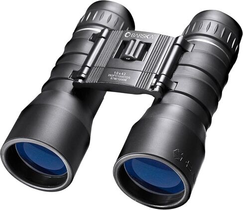 Barska Lucid View Compact Binoculars – Fully Coated Roof Prism, Center Focus, Lightweight Outdoor Binoculars for Bird Watching, Hiking, and Travel in Kuwait