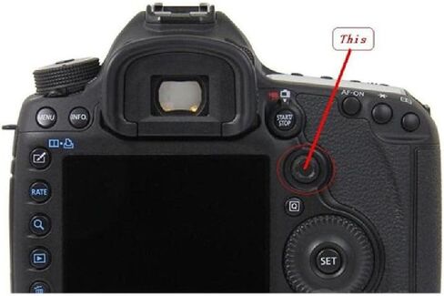 Repair Parts Multi-Controller Button Joystick Buttons for Canon EOS 5D Mark III Accessory Part in Kuwait