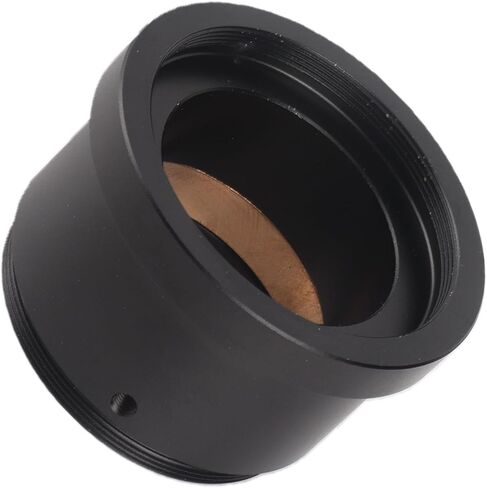M42x0.75 to 1.25 Inch Telescope Adapter Ring, Aluminum Compression Ring for Telescope Track, Black Threaded Ring with 3 Set Screws, Scratch - Free Mounting for Astronomy Cameras an in Kuwait