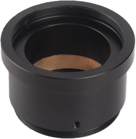 M42x0.75 to 1.25 Inch Telescope Adapter Ring, Aluminum Compression Ring for Telescope Track, Black Threaded Ring with 3 Set Screws, Scratch - Free Mounting for Astronomy Cameras an in Kuwait