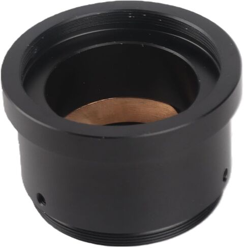 M42x0.75 to 1.25 Inch Telescope Adapter Ring, Aluminum Compression Ring for Telescope Track, Black Threaded Ring with 3 Set Screws, Scratch - Free Mounting for Astronomy Cameras an in Kuwait