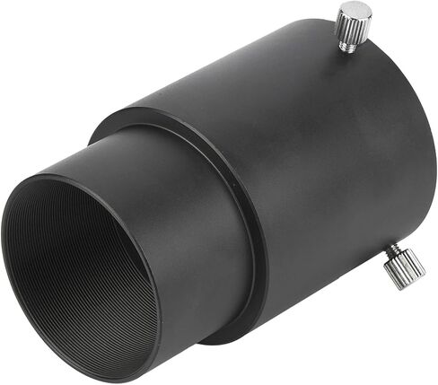 60mm Metal 2 Inch Telescope Eyepiece Extension Tube Adapter, Aluminum Alloy Eyepiece Extension Tube, M48x0.75 Thread for Astronomical Telescopes and Astrophotography in Kuwait