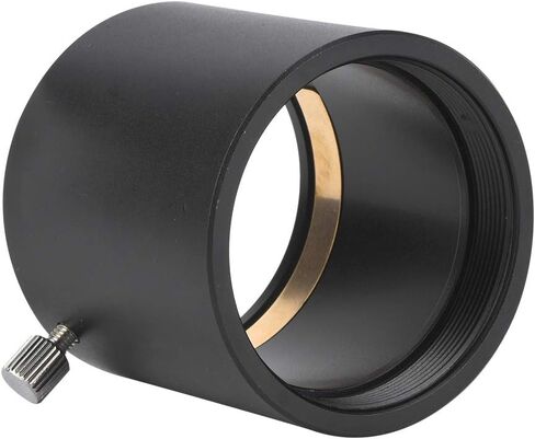 2 Inch SCT Mount Astronomy Telescope Adapter for Schmidt Cassegrain Telescope, Aluminum Alloy SCT Adapter with Internal Brass Ring and Large Thumbscrew, Compatible with 2 Inch Eyep in Kuwait