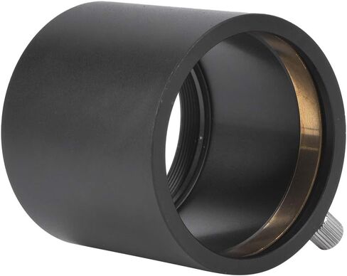 2 Inch SCT Mount Astronomy Telescope Adapter for Schmidt Cassegrain Telescope, Aluminum Alloy SCT Adapter with Internal Brass Ring and Large Thumbscrew, Compatible with 2 Inch Eyep in Kuwait