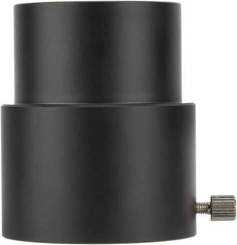 2 Inch Telescope Eyepiece Extension Tube, 40mm M48 Thread Adapter for Astronomical Photography, Aluminum Alloy with Locking Finger Screws and Brass Compression Ring in Kuwait