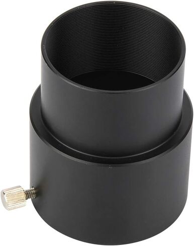 2 Inch Telescope Eyepiece Extension Tube, 40mm M48 Thread Adapter for Astronomical Photography, Aluminum Alloy with Locking Finger Screws and Brass Compression Ring in Kuwait