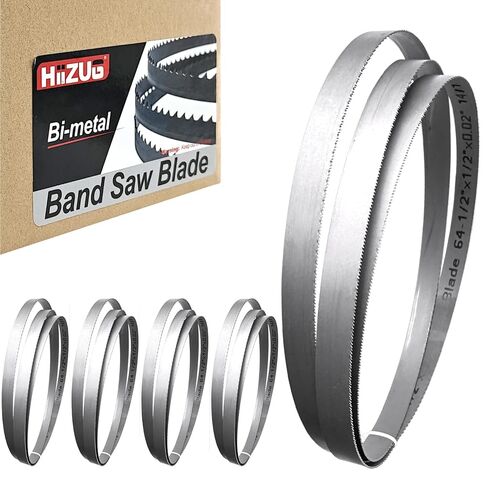 64-1/2 Inch Metal Cutting Bandsaw Blade 14/18 TPI (5 Pack) for Wen 3970 Grizzly G0622 G9742 Jet Harbor Freight Band Saw, 64.5" x 1/2" x 0.02" 14/18TPI in Kuwait