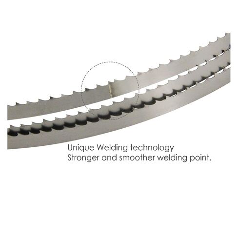 58-1/2 Inch Bandsaw Blade, 1/4" X 10 T Portable Bandsaw Blade, High Stiffness 1490mm High-Speed Steel Band Saw Blade in Kuwait