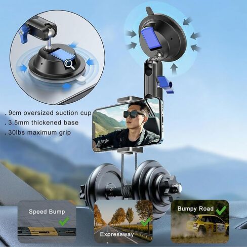 Tripod for DJI Osmo Action 6 & Car Mount for DJI Osmo Pocket 3, Phone in Kuwait