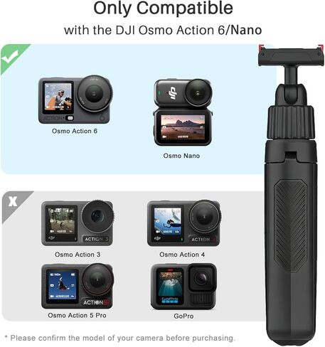 Tripod for DJI Osmo Action 6 & Car Mount for DJI Osmo Pocket 3, Phone in Kuwait