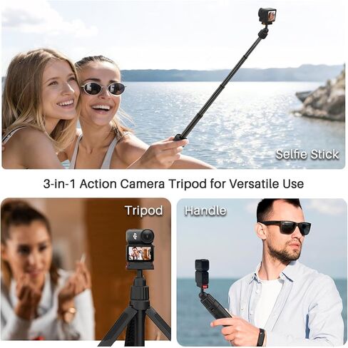 Tripod for DJI Osmo Action 6 & Car Mount for DJI Osmo Pocket 3, Phone in Kuwait