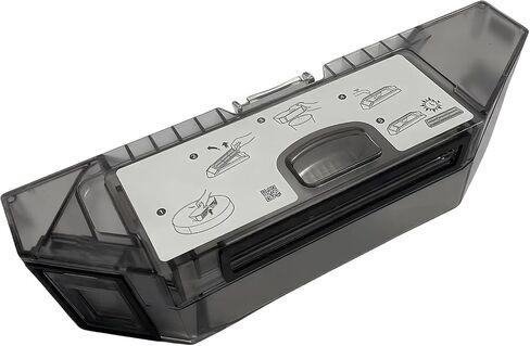 Replacement Dust Bin Parts Compatible with Roborock Qrevo Master | Replacement Dust Bin Parts Compatible with Roborock Qrevo Master Robot Vacuums, Vacuum Cleaner Dust Bin Box Accessories in Kuwait