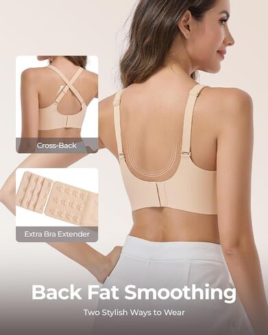 Vinfact Pumping Bra Hands Free Comfort Wireless Seamless Breast Pump Bra Full Coverage Everyday Bra for Maternity Postpartum S Nude in Kuwait