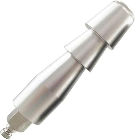 1x Vac U Lock Adapter Fit for 6-Sided Joint Mechines Connector Quick Lock Connector Device Reciprocating Air Machine Attachments Accessories Silver (Black) in Kuwait