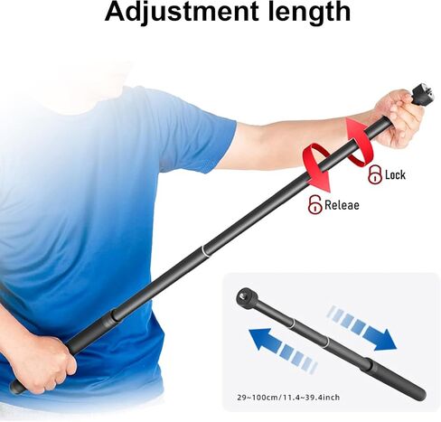 100cm Camera Extension Pole, 4 - Section Adjustable Monopod with 1/4in Screw Interface, Portable Telescopic Rod for Action Camera DSLR Panoramic Camera Travel Photography in Kuwait