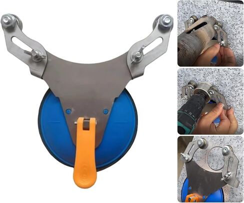 Multi-Surface Drill Locator Featuring Strong Suction Cup for Stable Projects Drilling Guide Tool in Kuwait
