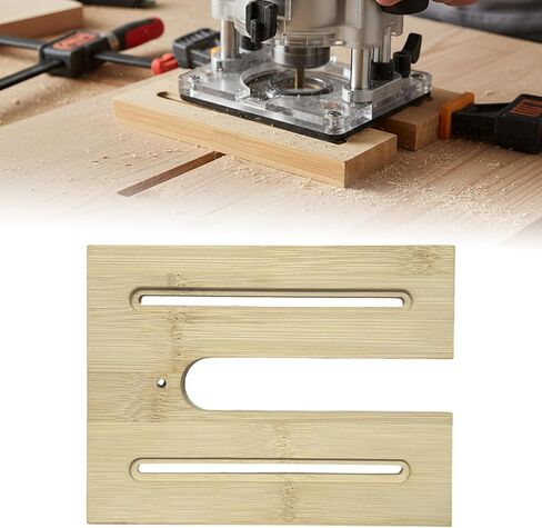 12 in 1 Adjustable Router Jig, Versatile Router Fluting Jig for Precise Flutes, Woodworking Router Table Accessories, Customizable to Any Router (70mm) in Kuwait