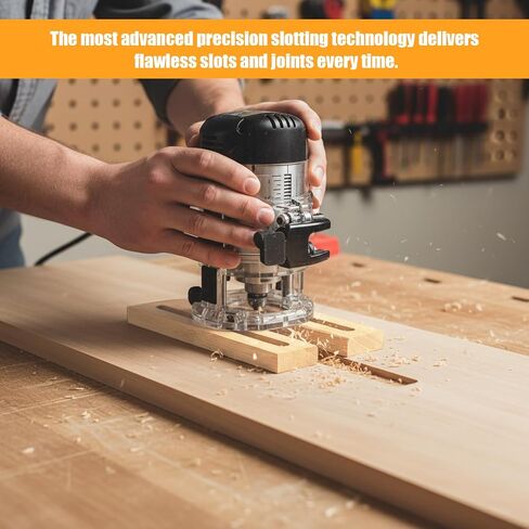 12 in 1 Adjustable Router Jig, Versatile Router Fluting Jig for Precise Flutes, Woodworking Router Table Accessories, Customizable to Any Router (70mm) in Kuwait