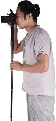 Photography Monopod Camera Monopod Retractable Camera Stand Stabilizer Portable Tripod Monopod Photography Stick Aluminum Compact Travel Camera Stick for DSLR and Dv in Kuwait