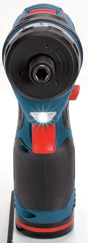 Bosch PS21-2A 12V Max 2-Speed Pocket Driver Kit with 2 Batteries, Charger and Case & 40 Piece Impact Tough Drill Driver Custom Case System Set DDMS40 in Kuwait