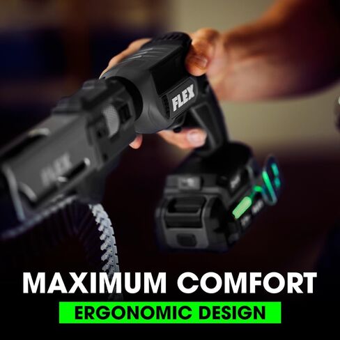 FLEX 24V Brushless Cordless Drywall Screw Gun Kit with (2) 2.5Ah Lithium Batteries and 160W Fast Chargers - FX1611-2AA in Kuwait