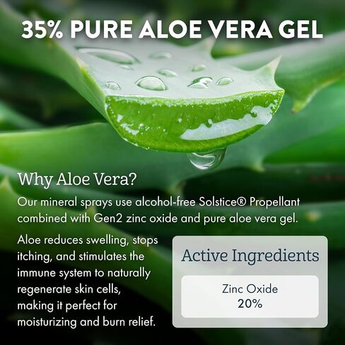 Aloe Up Kids Mineral Sunscreen Lotion SPF 50, Zinc Oxide, 3 oz | Broad-spectrum mineral SPF 50; Gen2 zinc oxide, dries clear;, gentle for kids; Water resistant in Kuwait