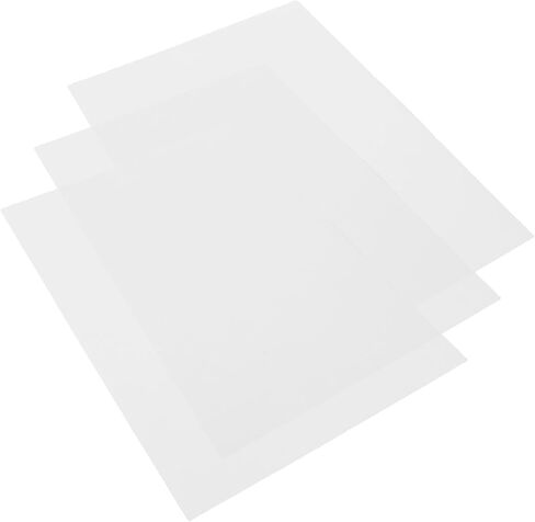 Alasum 3pcs Rectangular LED Light Diffuser Panel White Acrylic Sheet Easy Replacement Design and Yellowing Resistance for Office and Workspace Downlight Covers in Kuwait