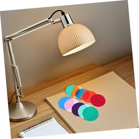 20pcs Light Diffuser Sheet Gel for Lighting Fixtures and Pendant Lamps, Pvc Material with Enhanced Ambiance and Versatile Usage, Self-adhesive Color Correction Film Sheets in Kuwait