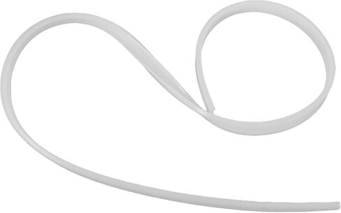 INOOMP Pvc LED Light Strip Diffuser Channel with Arcshaped Appearance, Efficiently Concealing Light Sources and Minimizing Glare, White Flexible Plastic Holder for Cabinets and Ceilings in Kuwait