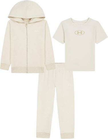 Under Armour Boys' 3-Piece Hoodie and Pant Set, French Terry in Kuwait