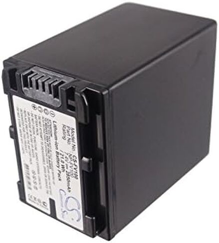 Cameron Sino Battery for Sony HDR-CX300E, HDR-CX350, HDR-CX350V, HDR-CX370, HDR-CX370V, HDR-CX550, HDR-CX550E, HDR-CX550V, HDR-CX550VE, HDR-HC3, HDR-HC7, HDR-TG1, HDR-TG3E 2850mAh in Kuwait