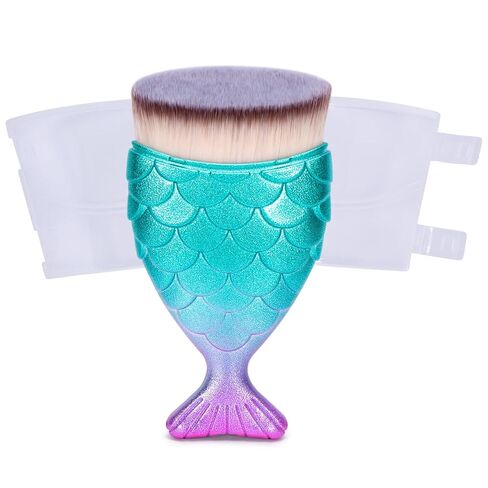 BABYSHEEP Sunscreen Brush Applicator Sunblock for Face and Body | Foundation Makeup Brushes for Sun Lotion Self Tanner Bronzer Applicator Kabuki Brush with Lid -Travel Size in Kuwait