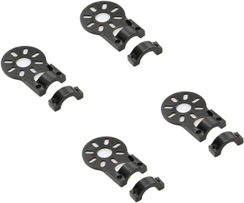 Motor Seat Fixed Mount Base Support Bracket Compatible with RC Quadcopter Multicopter UAV FPV 4PCS 12mm 16mm Carbon Tube(16mm red) in Kuwait