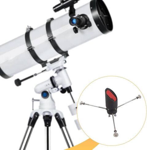 Secondary Mirror Holder Telescope Accessory Reflector Bracket Replacement Compatible Pp Construction Suitable for DIY Astronomy Telescope Upgrades Hom, Style B in Kuwait
