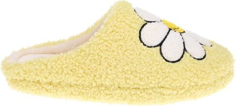 Joe Boxer Ladies Daisy Cozy Mule Slipper – Plush Sherpa Upper, Fully Lined Interior, Cushioned Footbed, Slip‑On Design, Soft Indoor Comfort Shoe in Kuwait