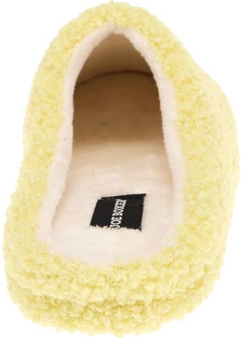 Joe Boxer Ladies Daisy Cozy Mule Slipper – Plush Sherpa Upper, Fully Lined Interior, Cushioned Footbed, Slip‑On Design, Soft Indoor Comfort Shoe in Kuwait