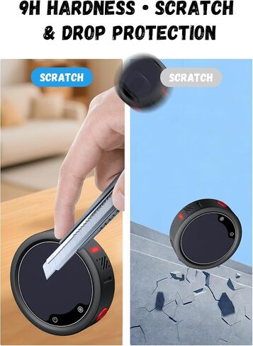 [3 Pack] for Insta360 Mic Pro Hydrogel Film Screen Protector. Self-Healing Anti-Scratch Bubble Free Easy Installation. in Kuwait