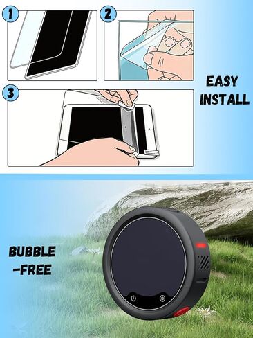 [3 Pack] for Insta360 Mic Pro Hydrogel Film Screen Protector. Self-Healing Anti-Scratch Bubble Free Easy Installation. in Kuwait